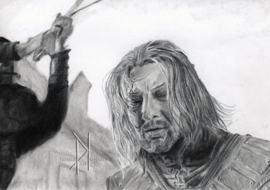 Eddard Stark Drawing Beautiful Art