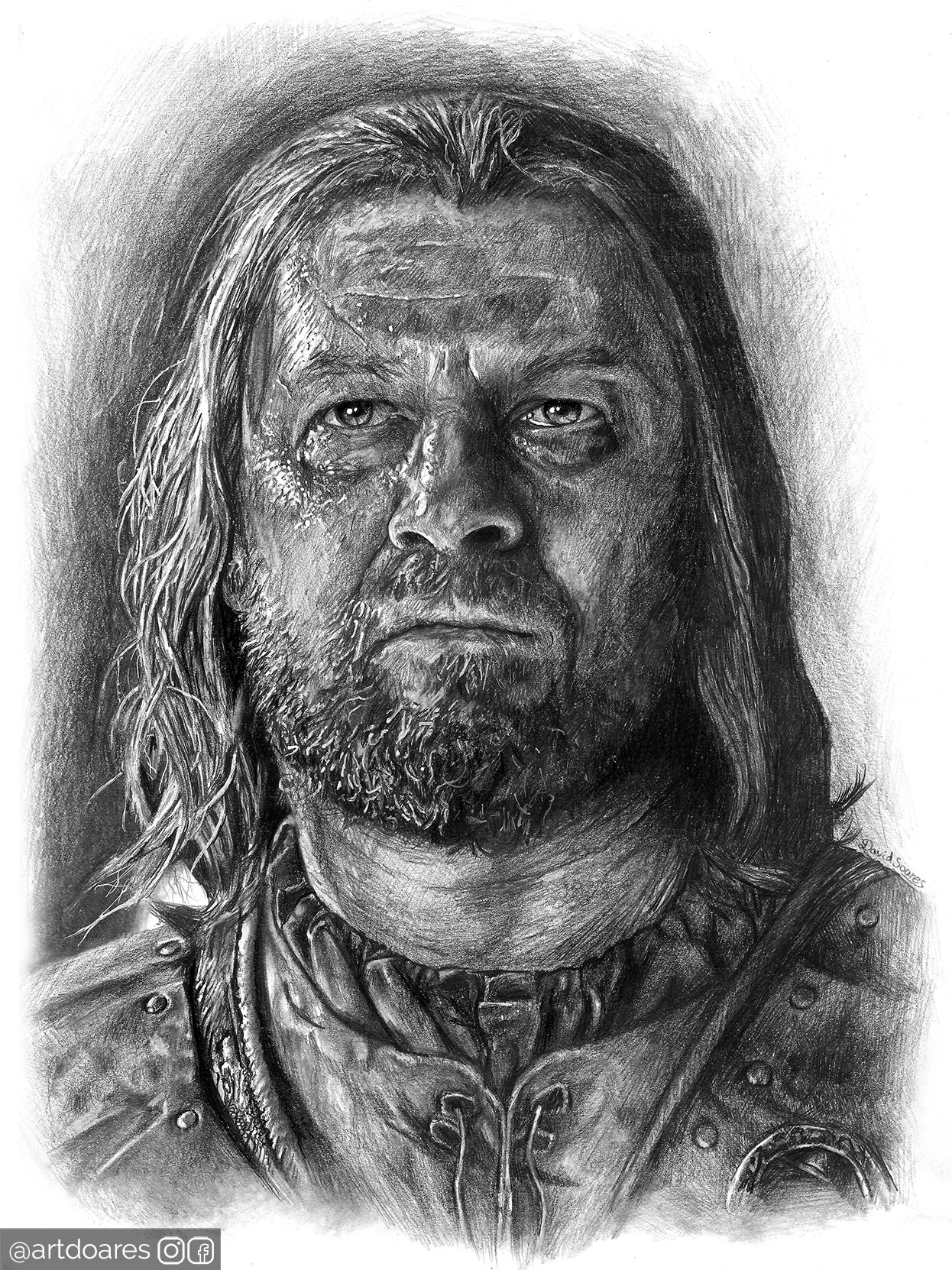 Eddard Stark Drawing Photo