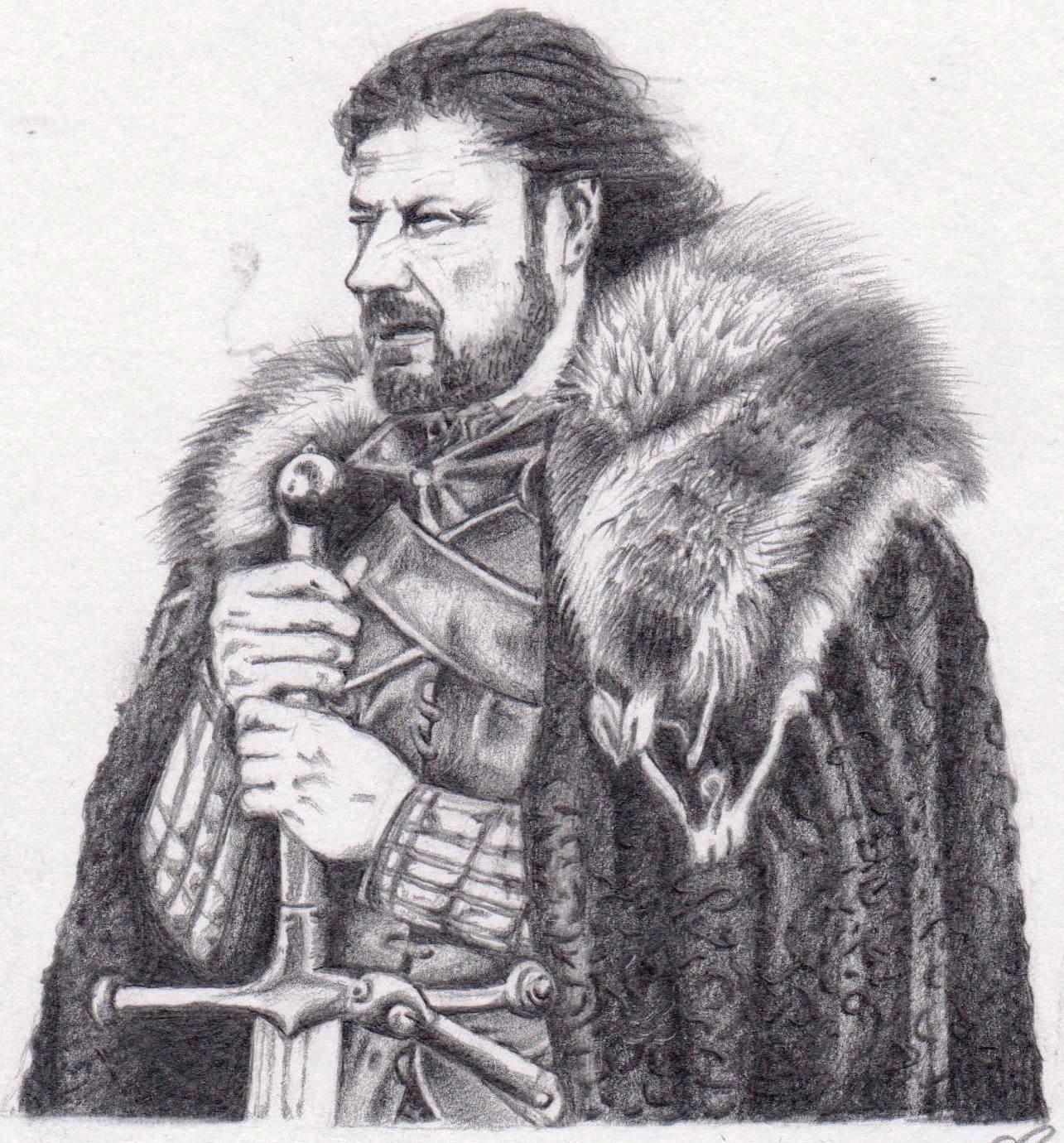 Eddard Stark Drawing Pictures