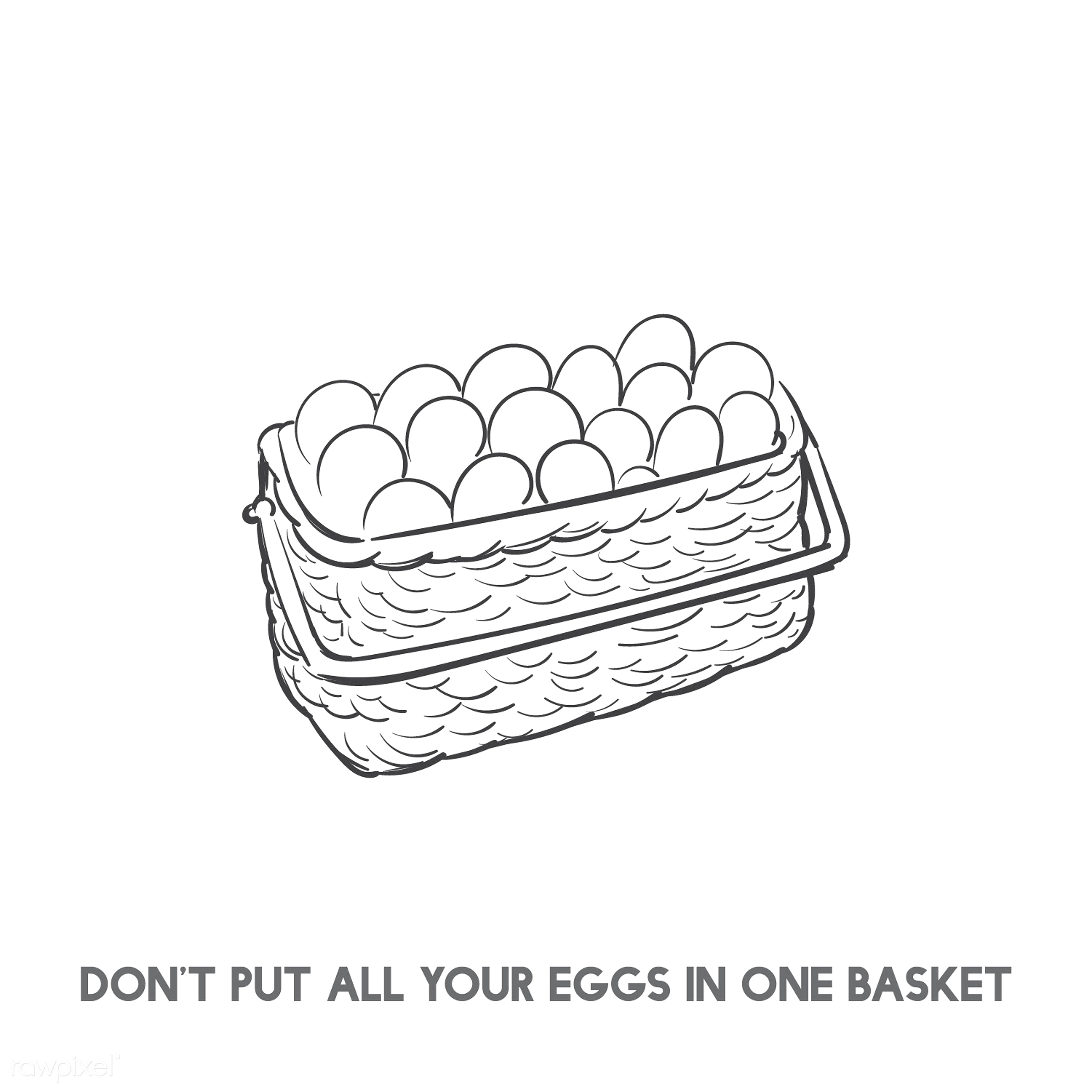 Eggs Art Drawing