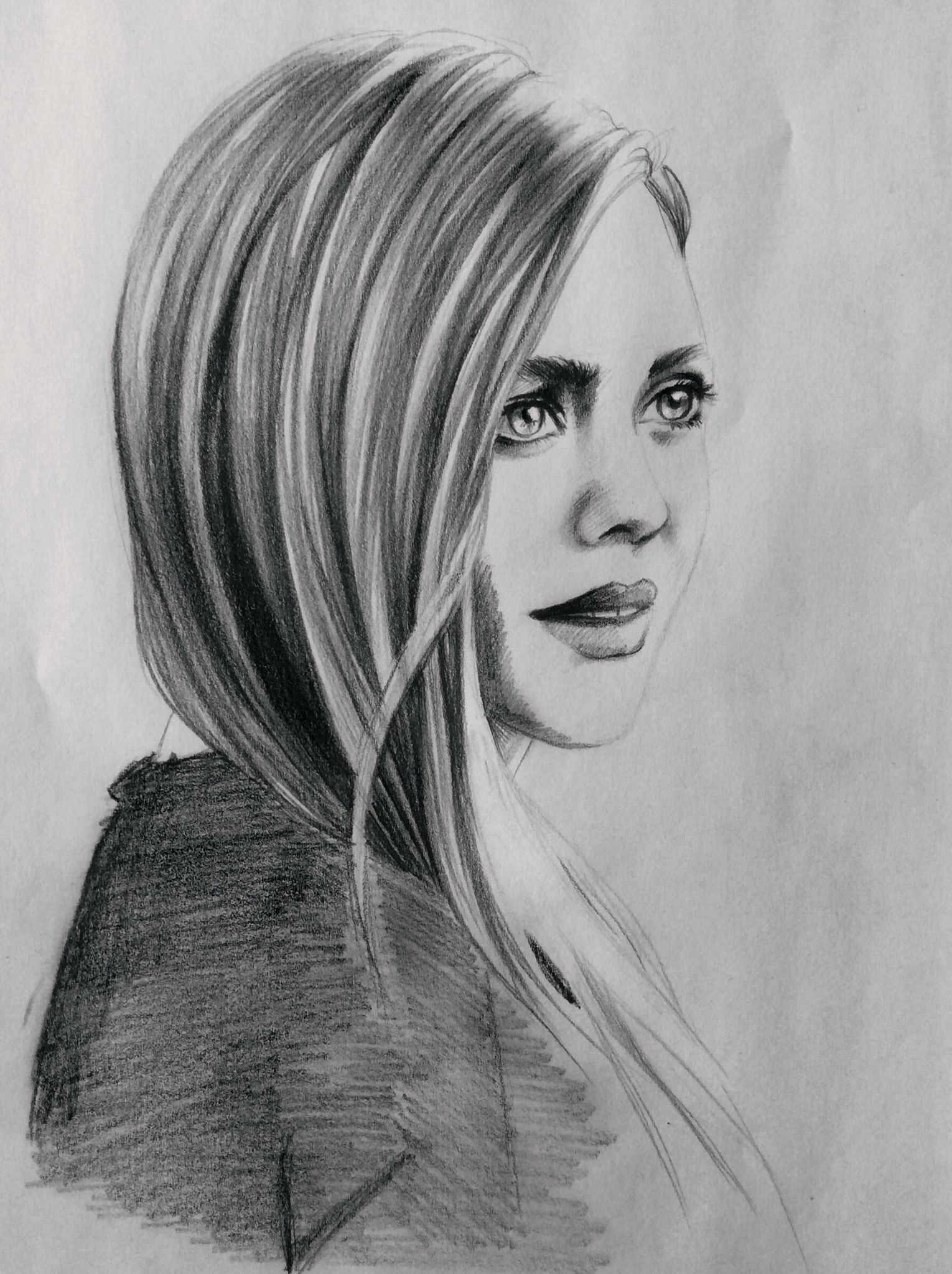 Elizabeth Olsen Drawing Image