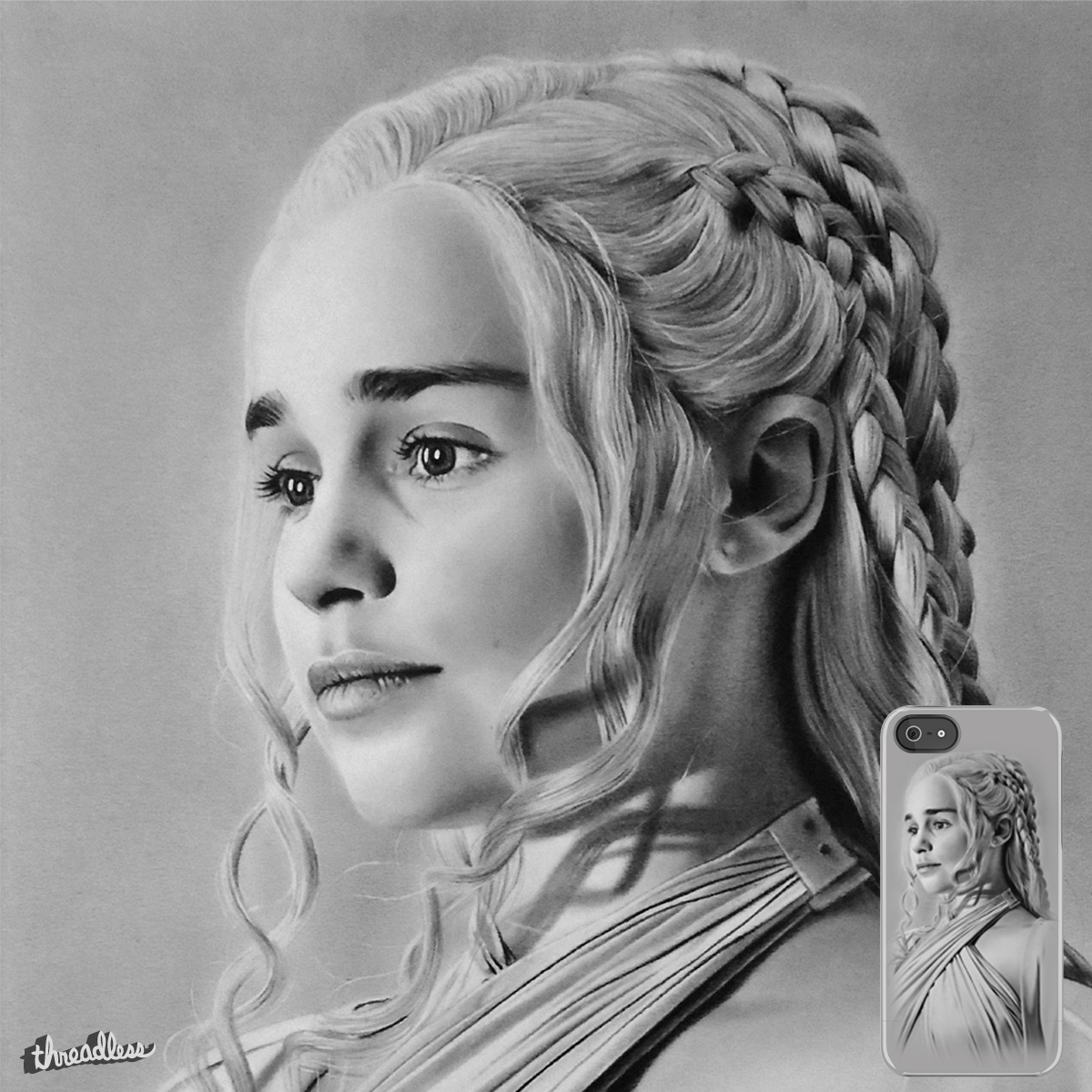 Emilia Clarke Drawing Picture