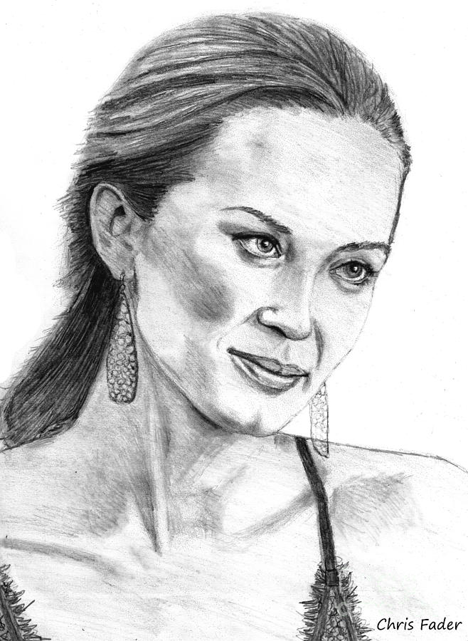 Emily Blunt Drawing Image