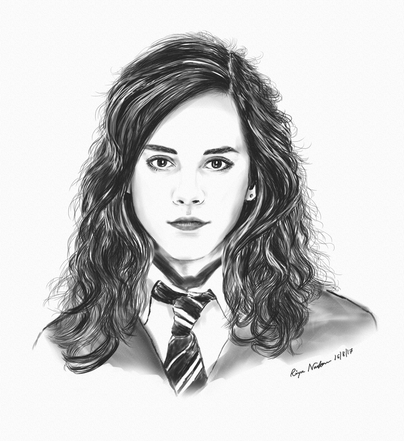 Emma Watson Drawing Picture