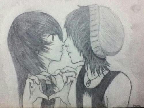 Emo Drawing Photo