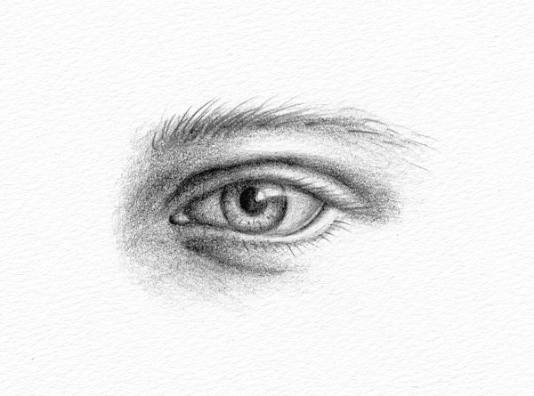 Eye Drawing Art