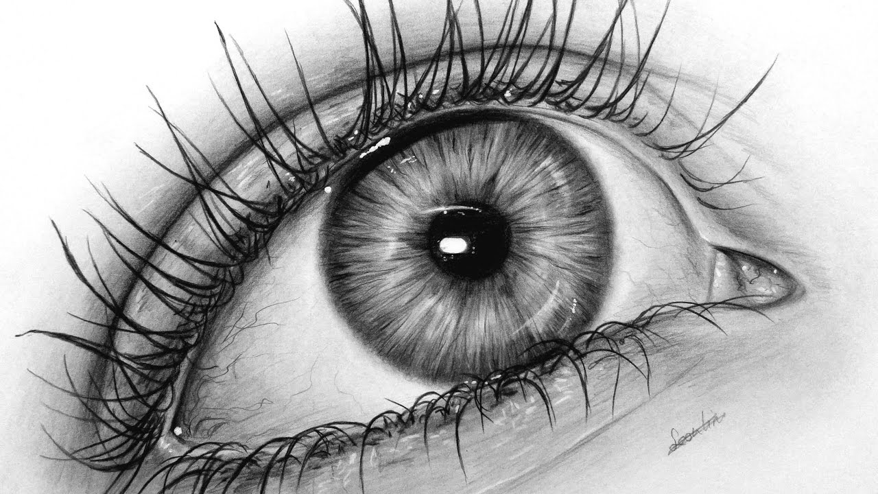 Eye Drawing Beautiful Art
