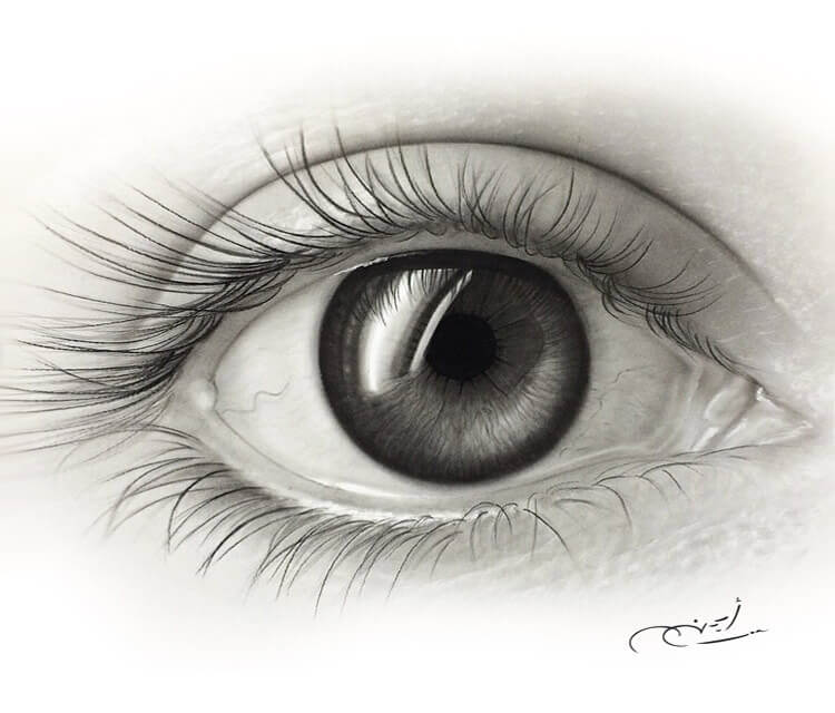 Eye Drawing Photo