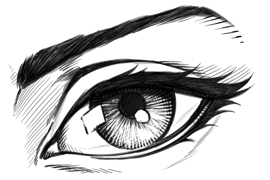 Eye Drawing Realistic