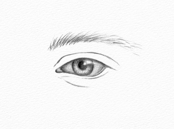 Eye Drawing Sketch