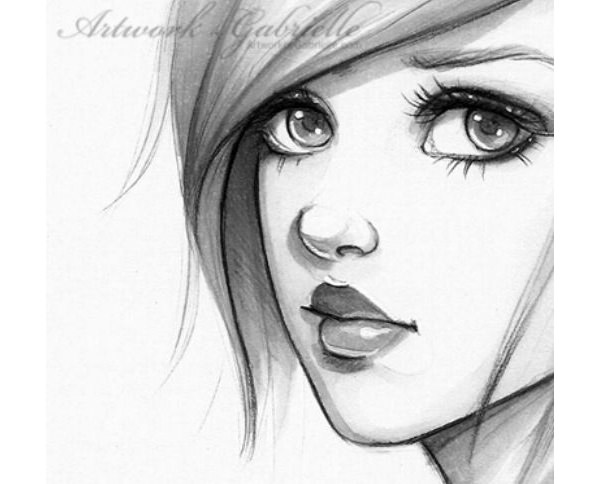 Face Drawing Image
