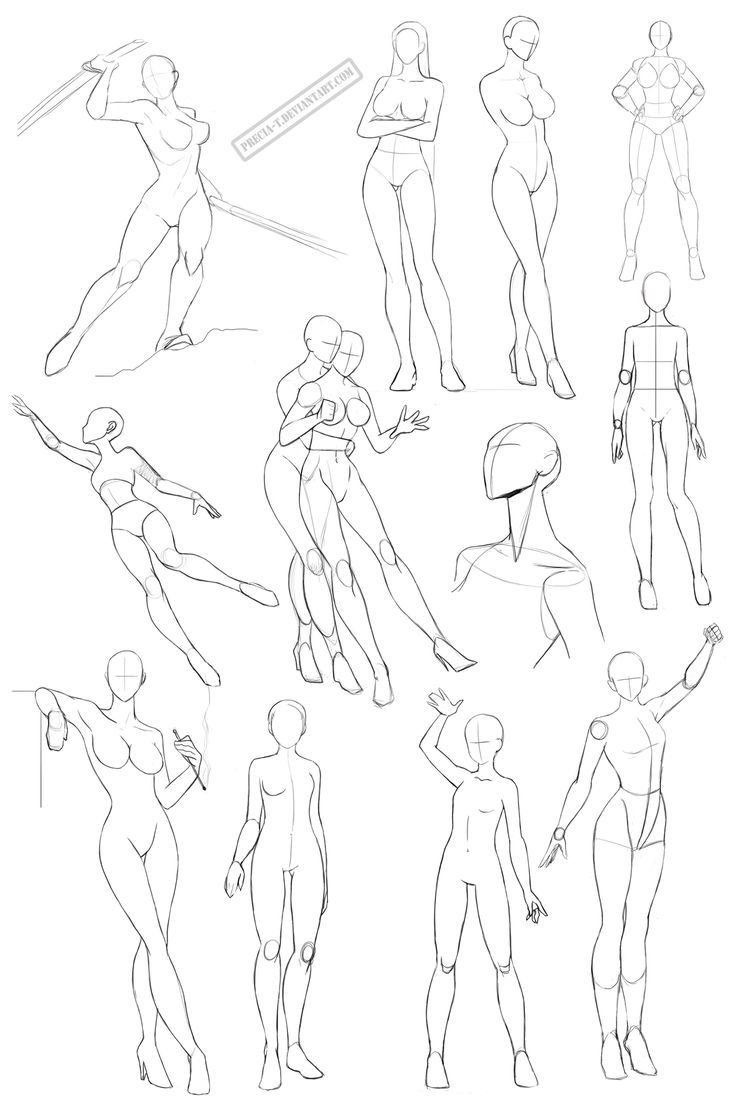 Female pose study 2 by noodles919 on DeviantArt  Anime poses reference Drawing  poses Drawing reference poses