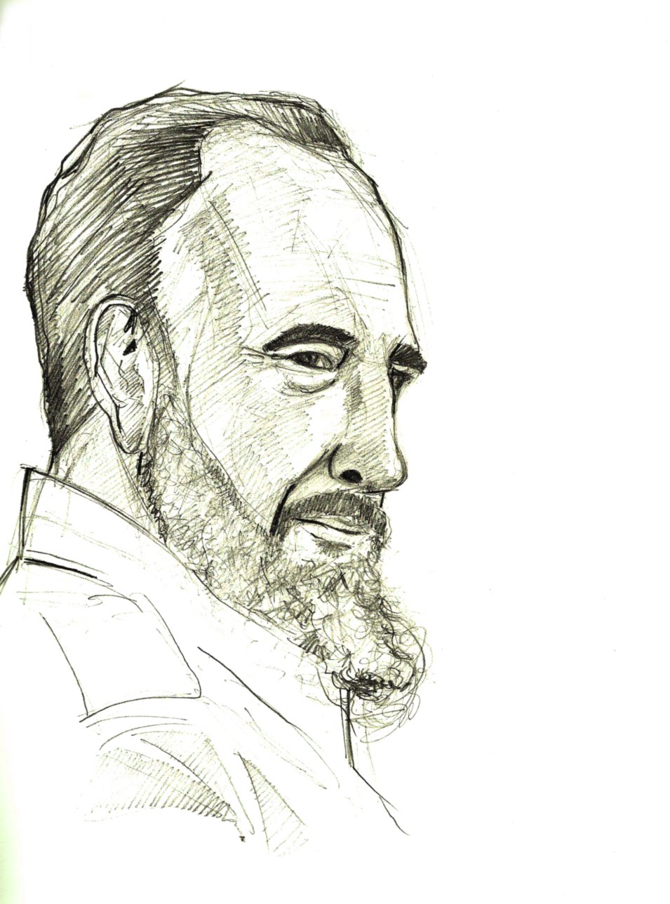 Fidel Castro Drawing Image
