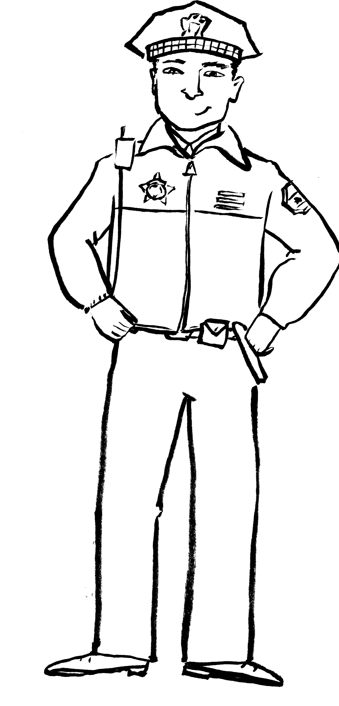 Firefighter Drawing Photo