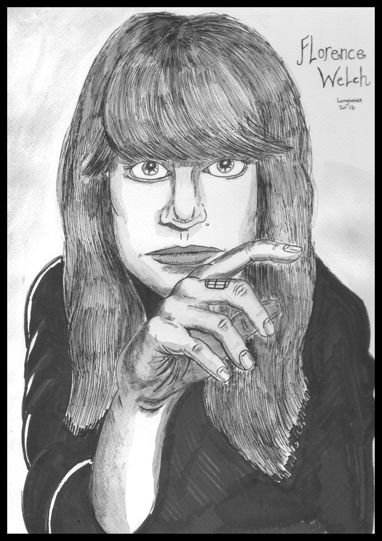 Florence Welch Drawing Amazing