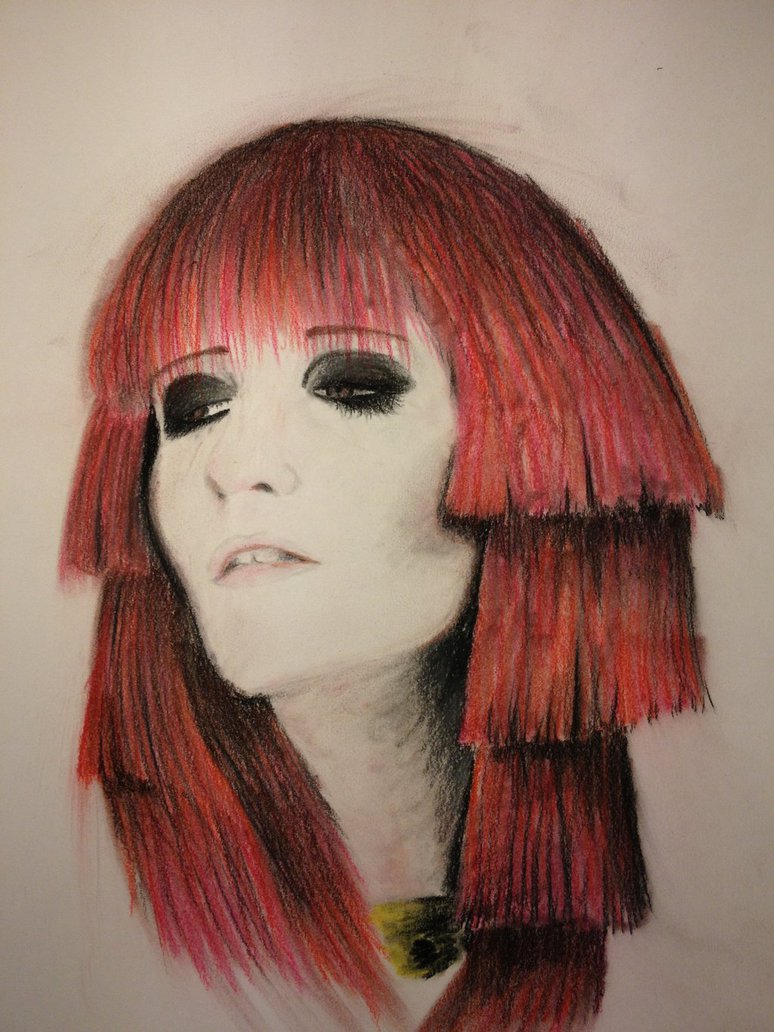 Florence Welch Drawing High-Quality