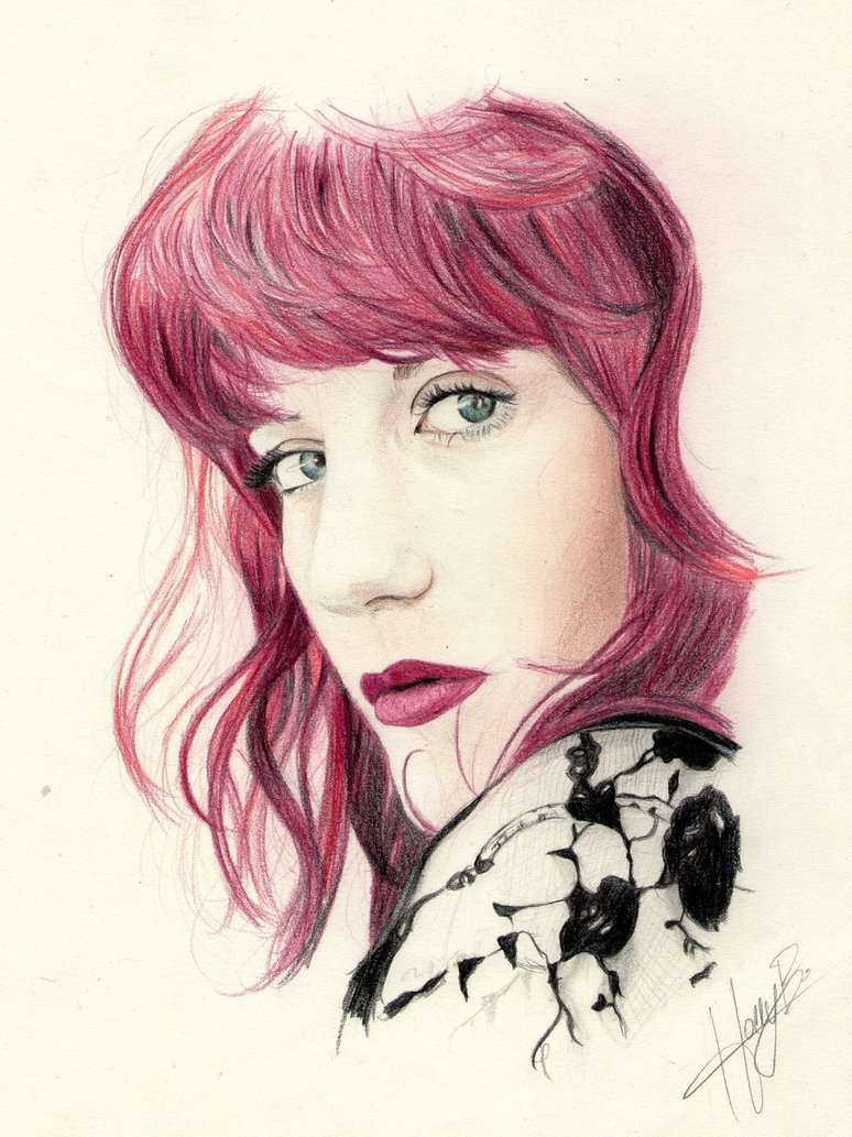 Florence Welch Drawing Photo