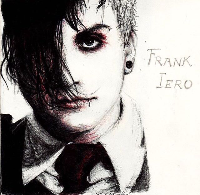 Frank Iero Drawing Pics