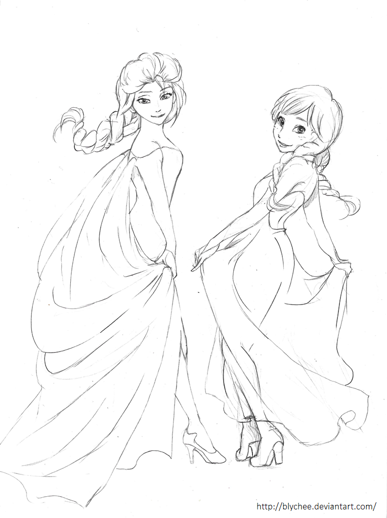 Frozen Anna Drawing Amazing