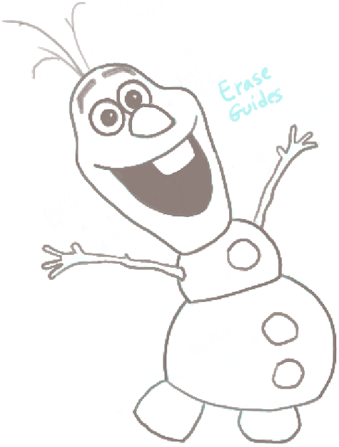 Frozen Easy Drawing Pics