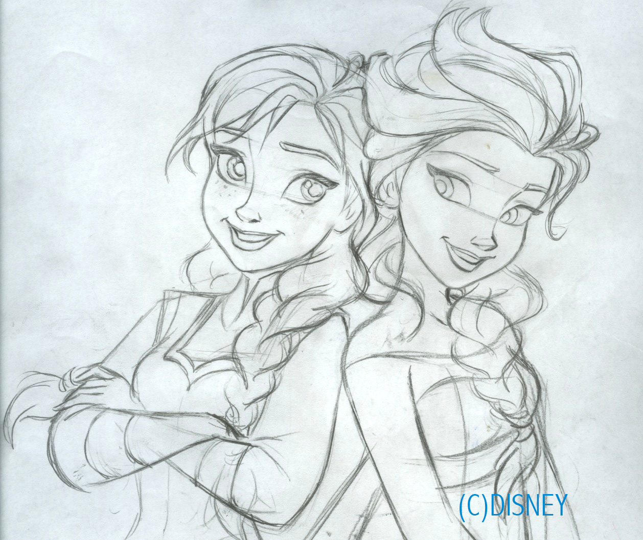 Elsa anna and olaf character icon dynamic cartoon sketch vectors stock in  format for free download 162 bytes