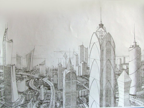Future City Drawing Images