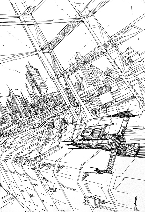 Future City Drawing Pic