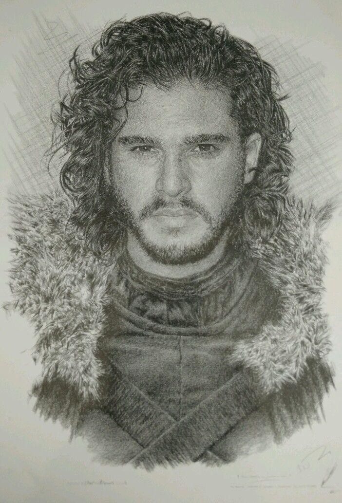 Game of Thrones Jon Snow Drawing Photo