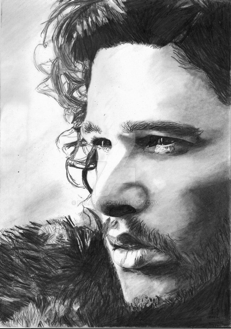 Game of Thrones Jon Snow Drawing Pics