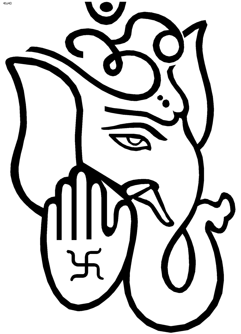 Ganesh Drawing Pics