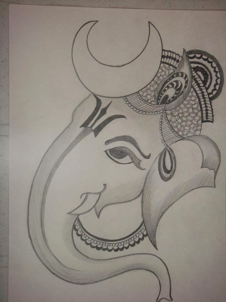 Ganesh Drawing