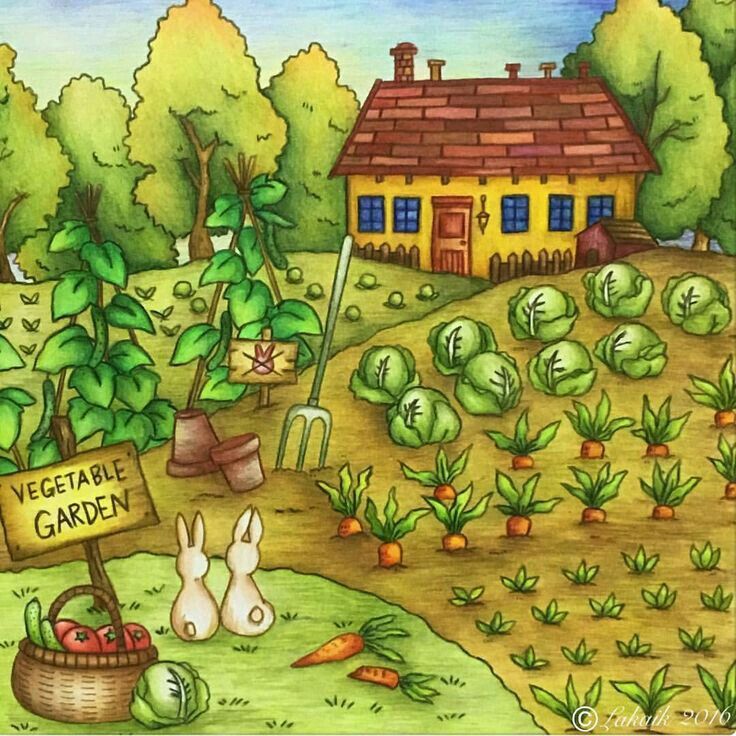 Easy Garden Scenery Drawing For Kids | See.....Using pastel colours how  nicely you can make a Garden scenery 🤩🤩🤩 #GardenScenery For slow and  better quality video https://youtu.be/7EZqr07phmo | By Joti ArtFacebook