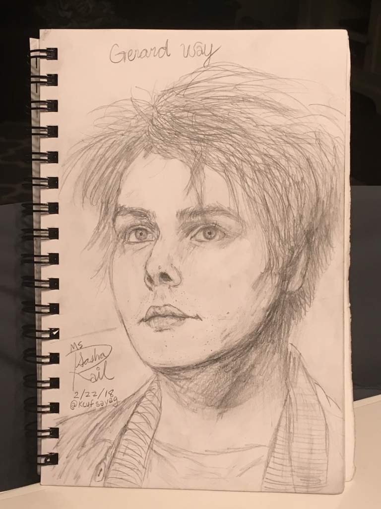 Gerard Way Drawing Image