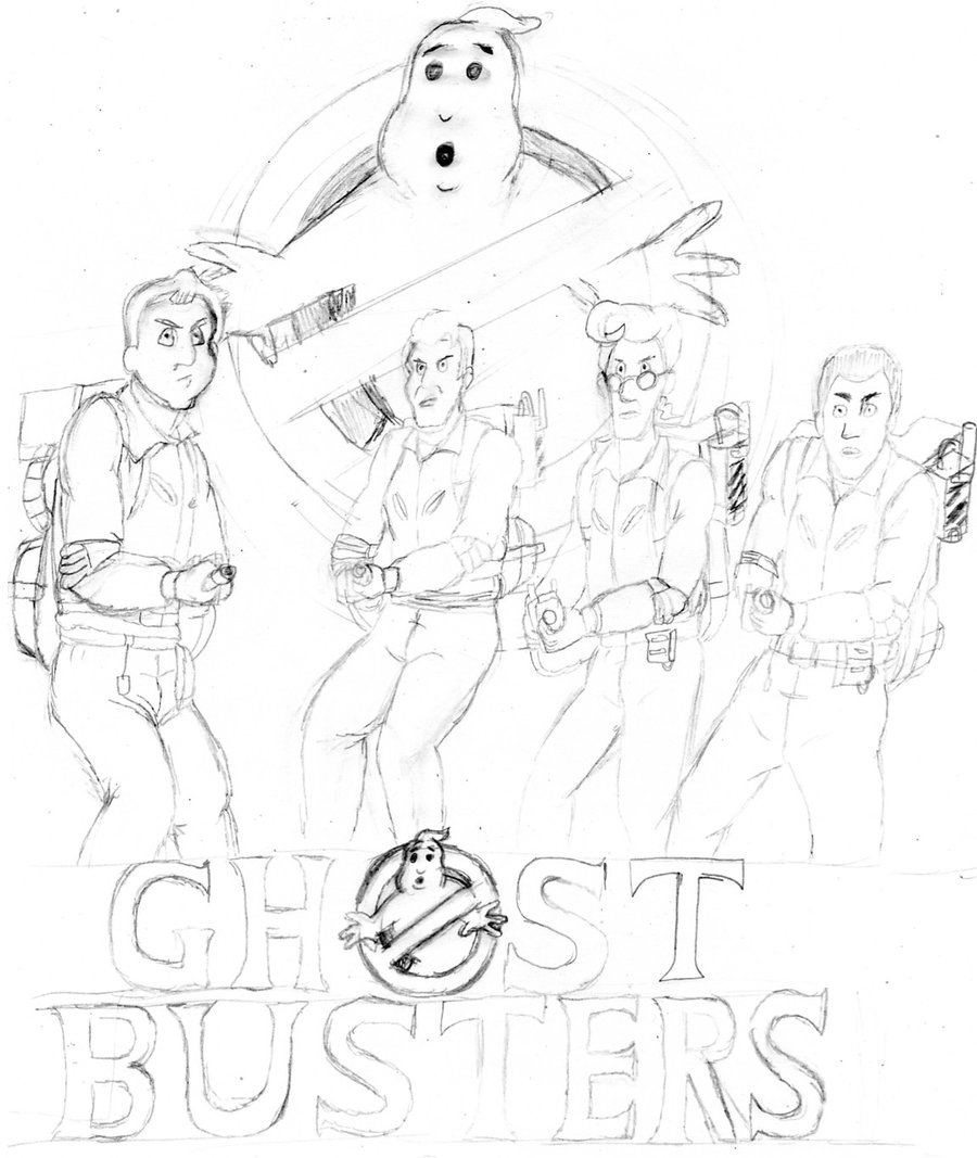 Ghostbusters Drawing Amazing