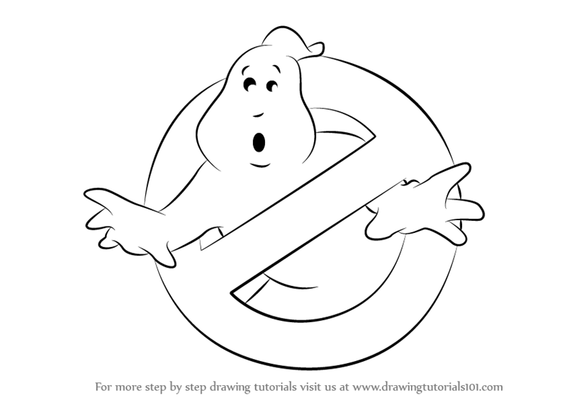 Ghostbusters Drawing High-Quality