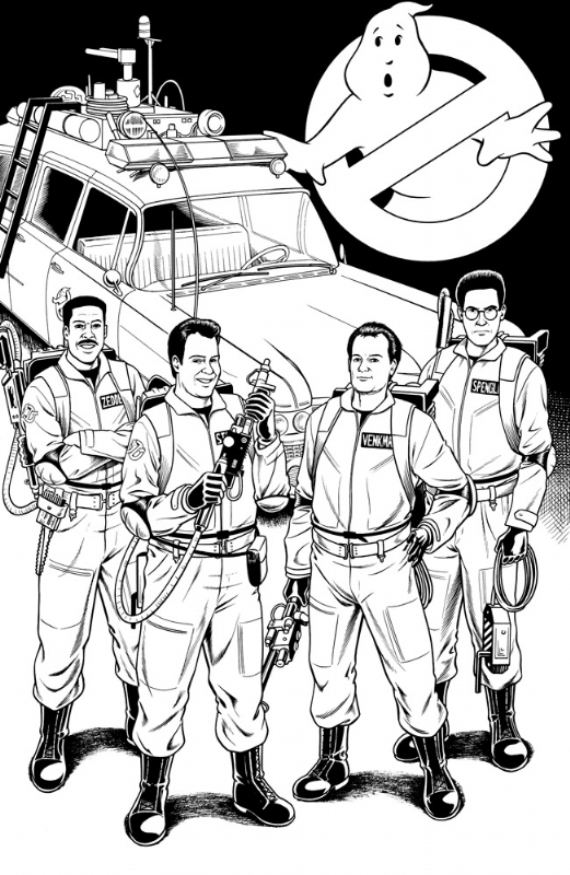 Ghostbusters Drawing Pic
