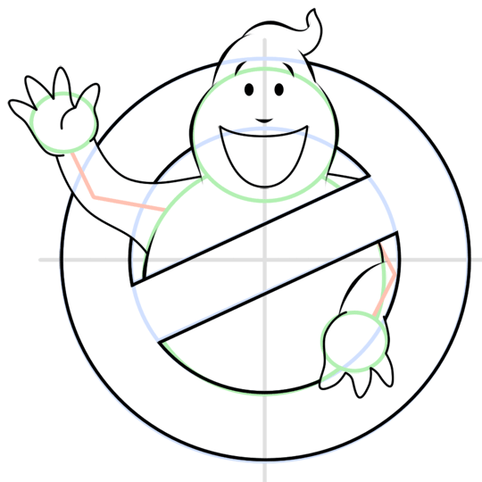 Ghostbusters Drawing Sketch