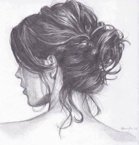 Girl Hair Drawing Pics