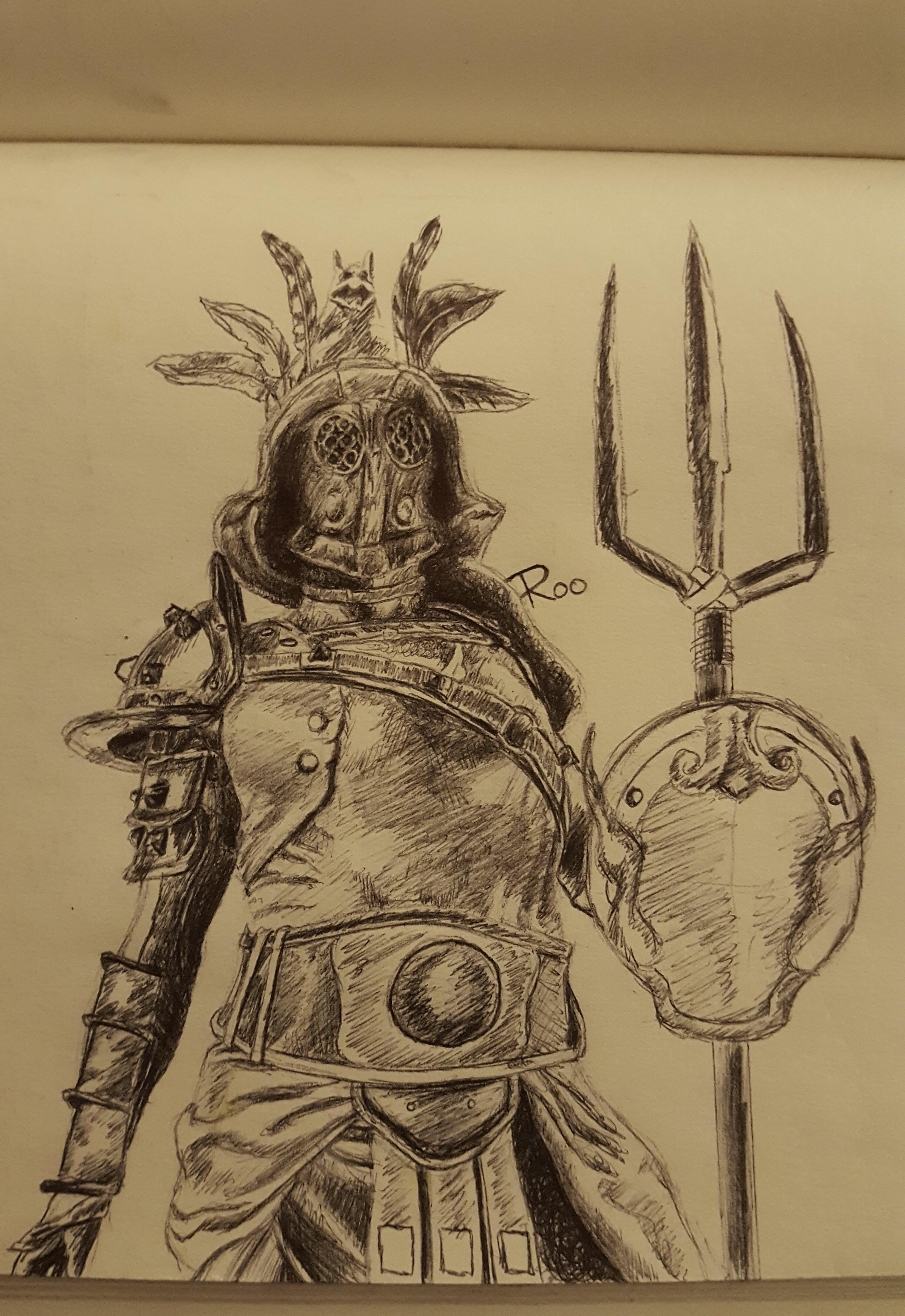 Gladiator Drawing Pictures