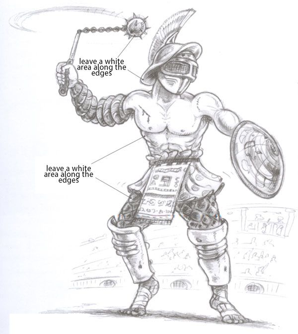 Gladiator Drawing