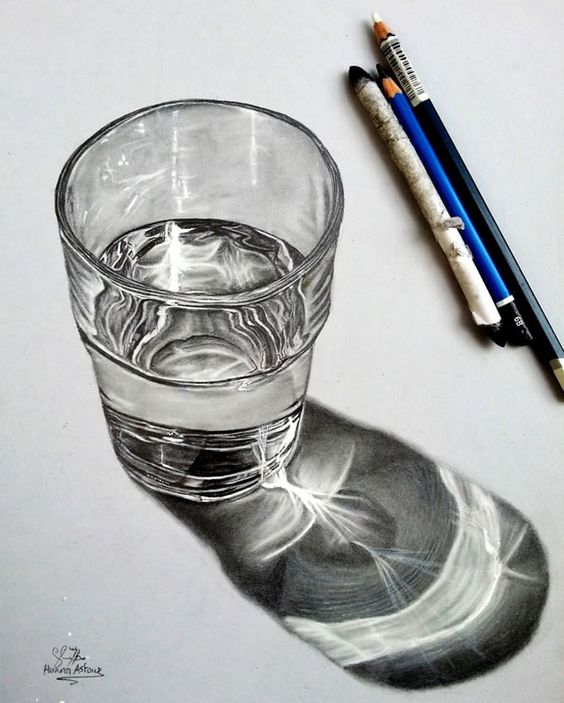 Pencil drawing of glass cup of tea with lemon Jigsaw Puzzle by Aeden  Teshale - Pixels