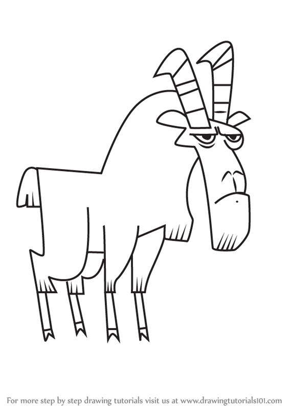 Goat Art Drawing