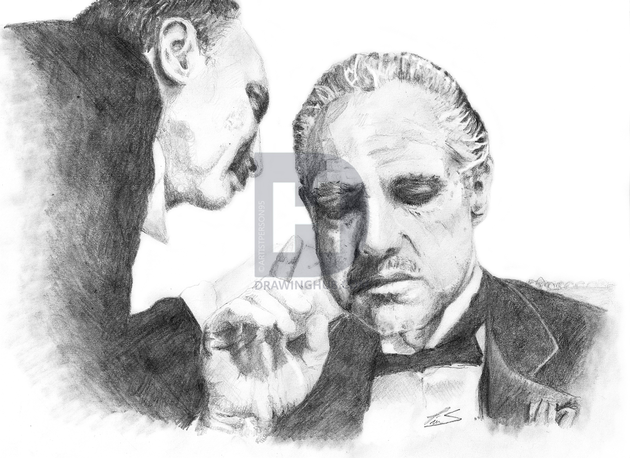 Godfather Art Drawing