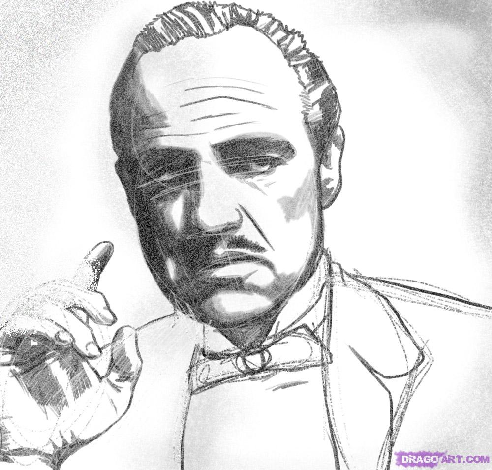 Godfather Drawing Amazing