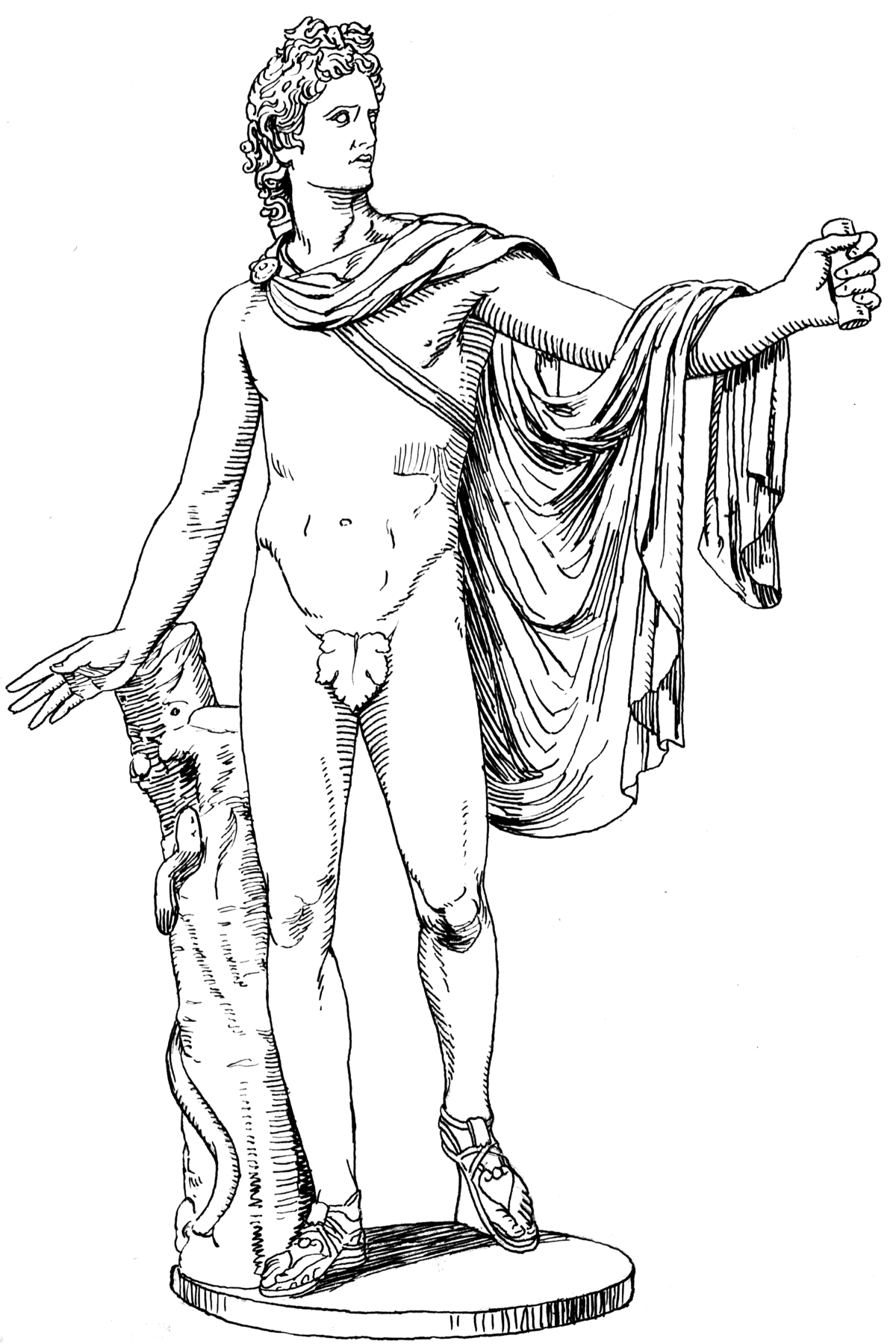 Greek Mythology Drawing Image