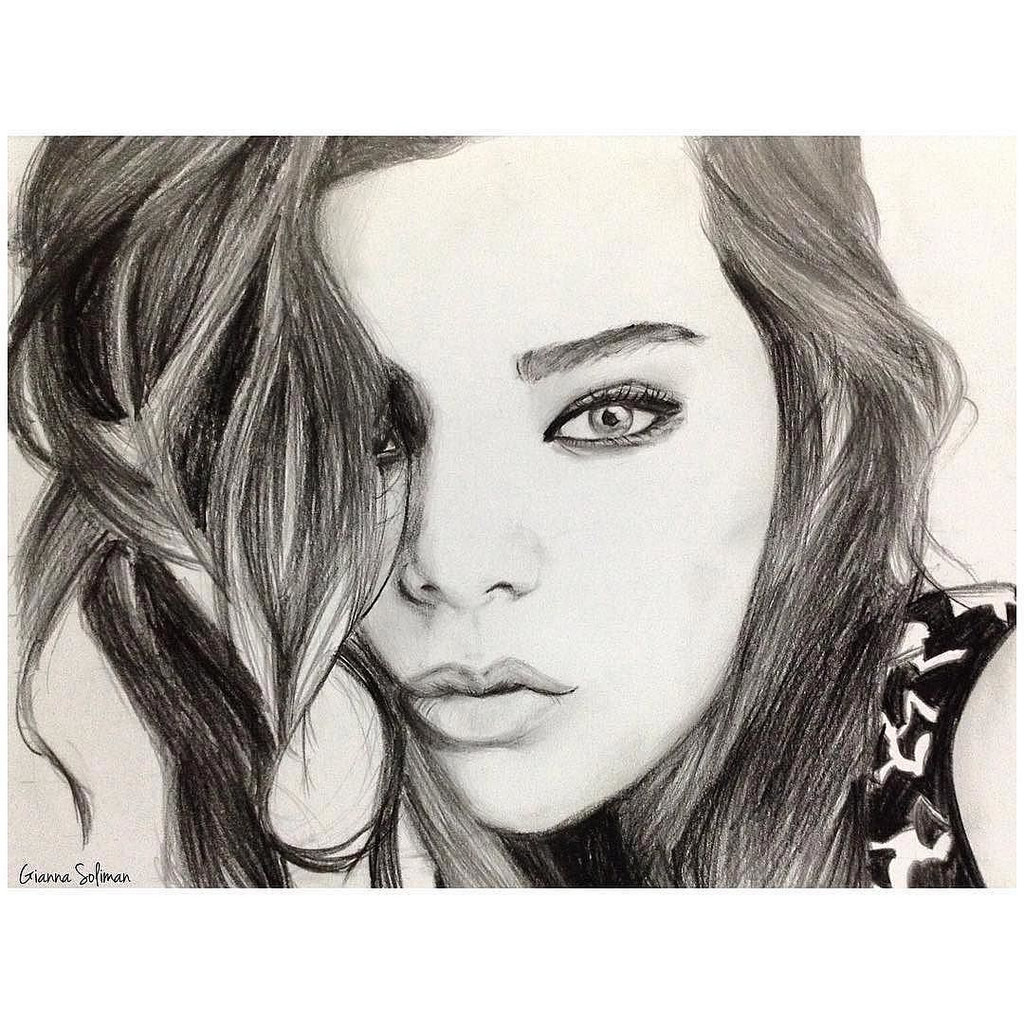 Hailee Steinfeld Drawing