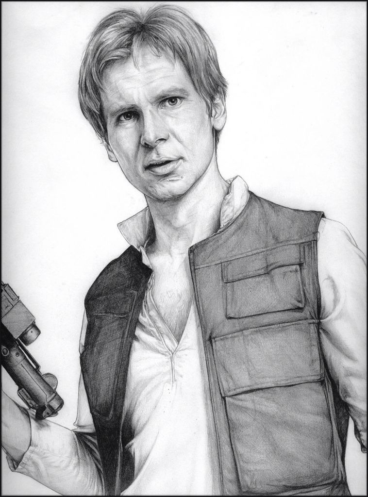 Han Solo Drawing Photo