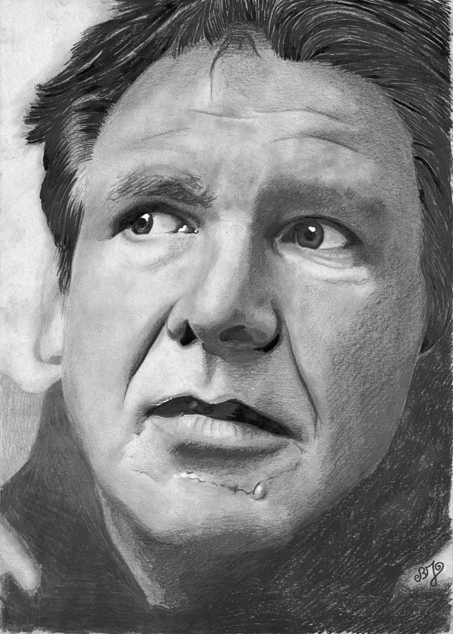 Harrison Ford Drawing High-Quality