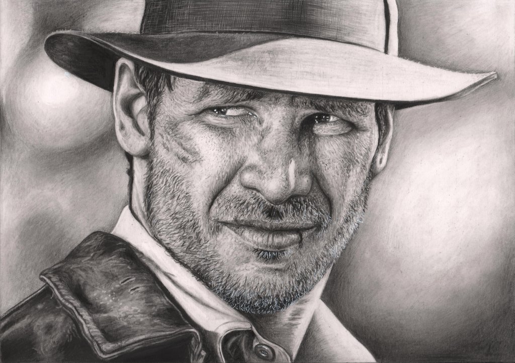 Harrison Ford Drawing Pics