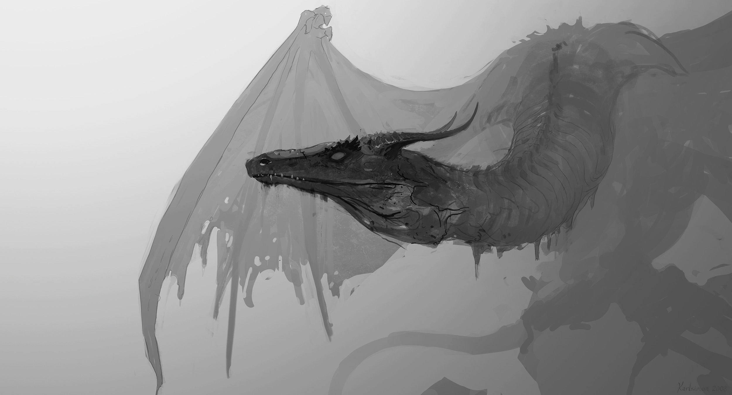 Harry Potter Dragon Art Drawing